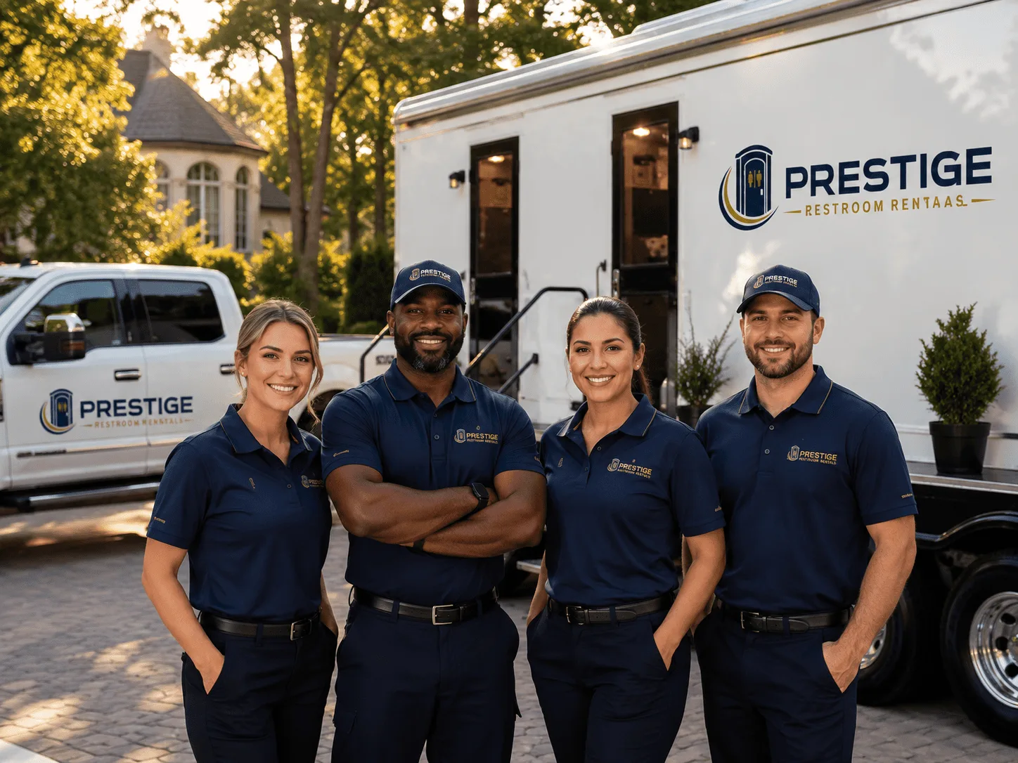 Trusted Luxury Portable Restrooms company in Mount Ayr, IN